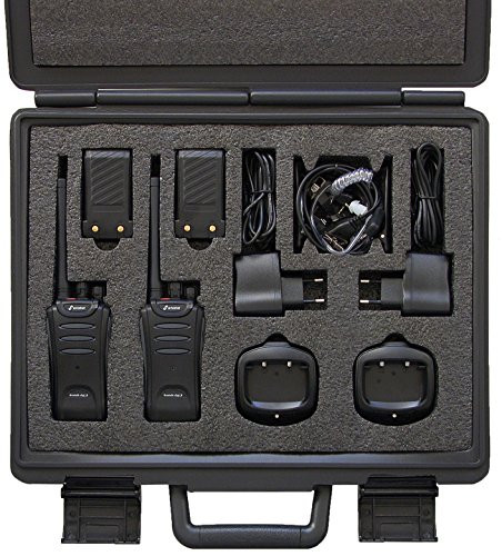 Stabo Freetalk digi 8 draadloze koffer PMR/DMR radioapparatuur set met Li-ion batterij