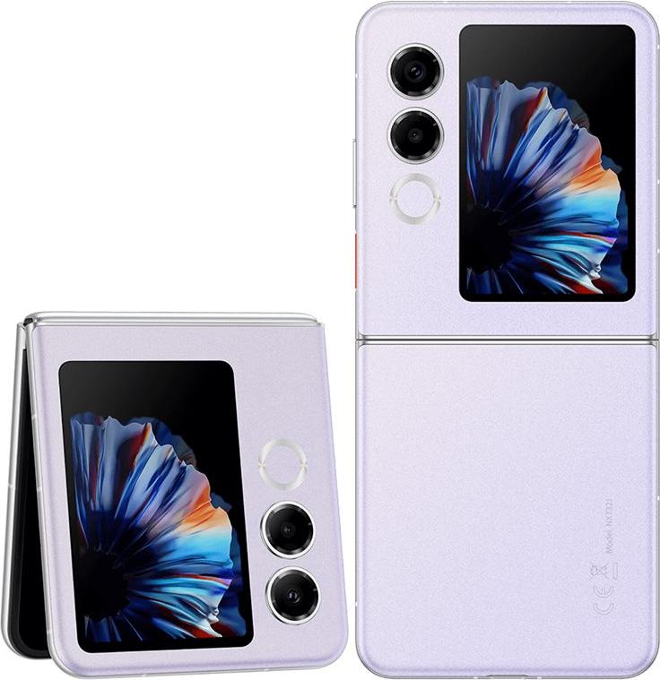 Nubia Flip 2 5G, 17,5 cm (6.9"), 8 GB, 256 GB, 50 MP, Violett