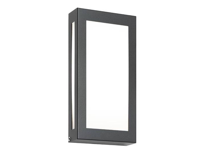 CMD LED-Wandleuchte Aqua Rain Mini mit BWM, anthrazit, schwarz, Edelstahl, Modern