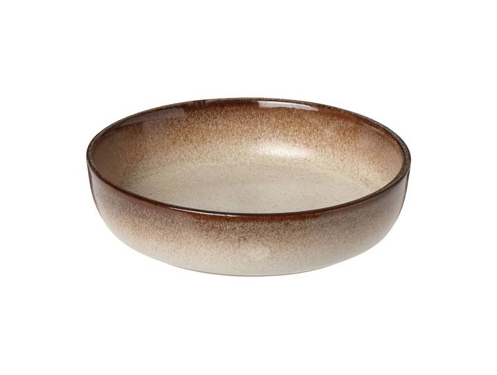 Aida Assiette creuse Søholm Sonja Ø18 cm Brown