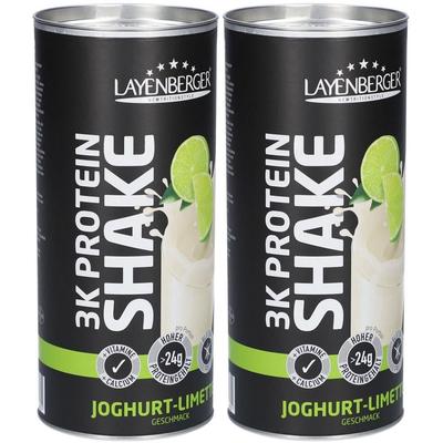 Layenberger 3K Protein Shake Joghurt-Limette Pulv. 2x 2x360 g Pulver