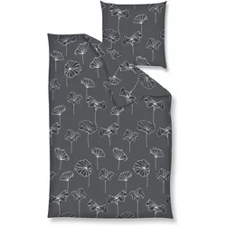 Collection Noblesse Bettwäsche 135 x 200 cm Renforce Grau Grey