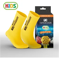 TAPEDESIGN Allround Socks Antirutschsocken Kinder 003 - gelb