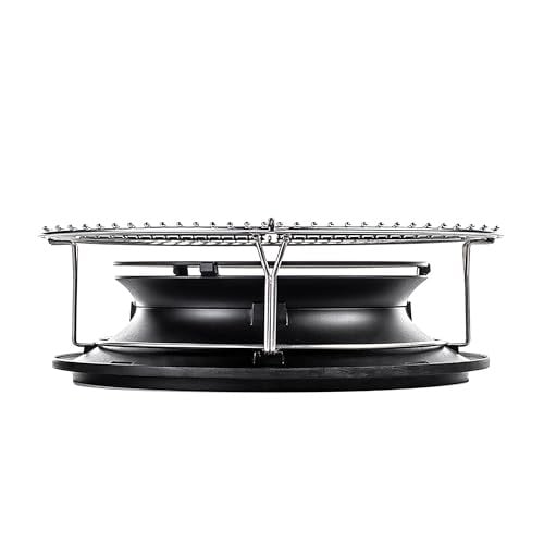 Kamado Joe BJ-HYPER SloRoller Hyperbolic Rookkamer met Kookrek, Compatibel met Kamado Joe Big Joe Grill, Zwart