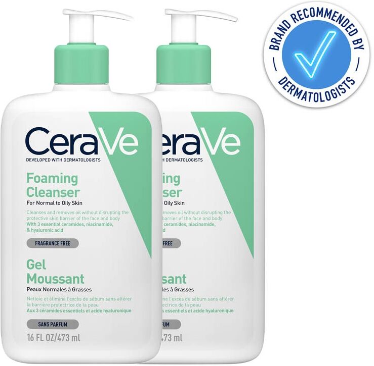CeraVe Foaming Cleanser 473ml Double