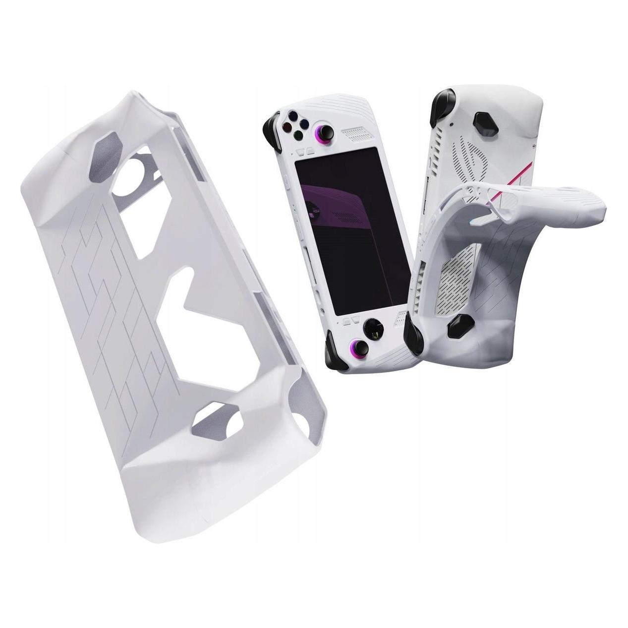 JYS Osłona Silikonowa Pokrowiec Futerał Etui Case Do Asus Rog AllyJys-ra006 / Biały (38674843)