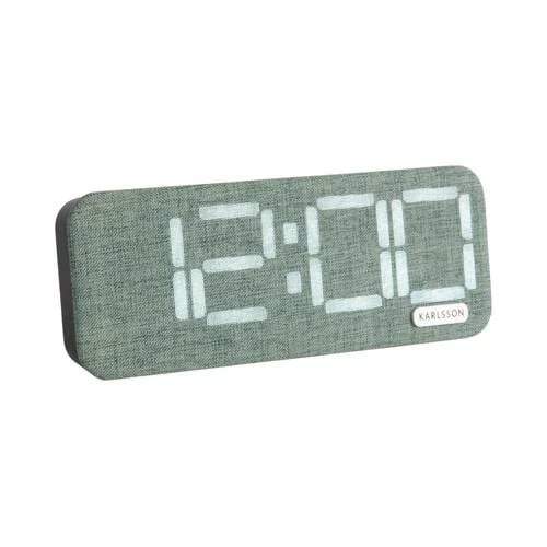 Karlsson Roanne LED wekker - jungle groen - KA6154GR