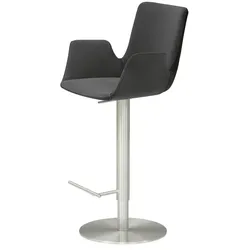 Barhocker   ¦ grau ¦ Maße (cm): B: 52 T: 35.0