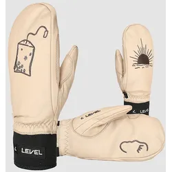 Level Joy Fäustlinge beige Gr. L