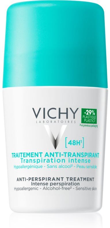 Vichy Deodorant 48h Antitranspirant-Deoroller gegen übermäßiges Schwitzen 48h 50 ml