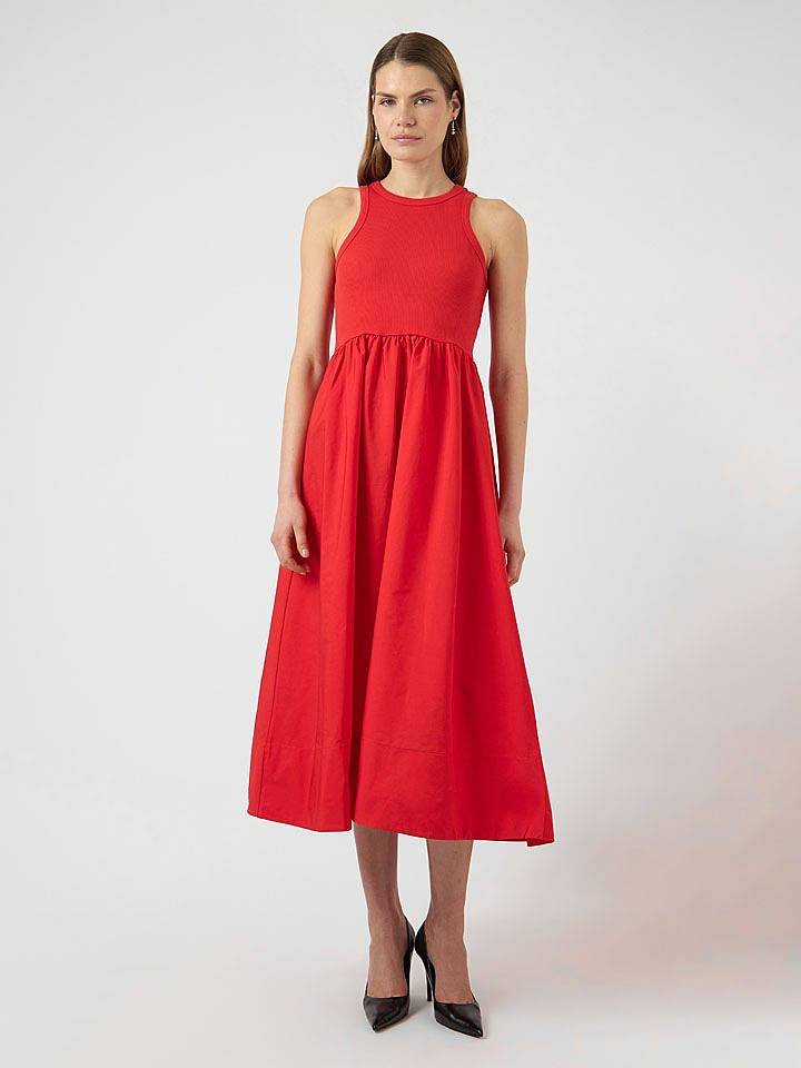 YAS Kleid in Rot - M