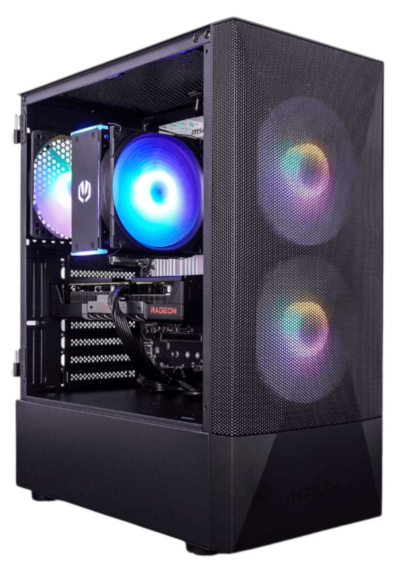 Gaming R7-5700X 32GB DDR4 1TB M.2 RX9060XT 16GB WLAN W11Pro