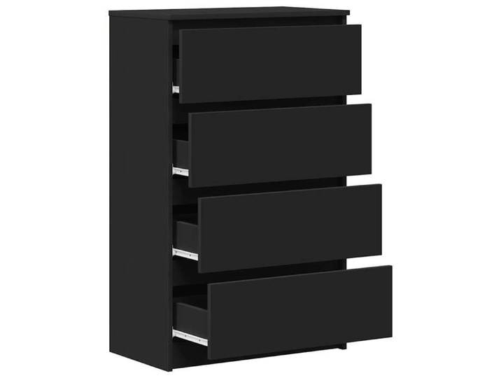 Elégant Placard/Cabinet de salon Noir - Buffet Noir 60x35x98 5cm - bois d'ingénierie PRO3298982209053