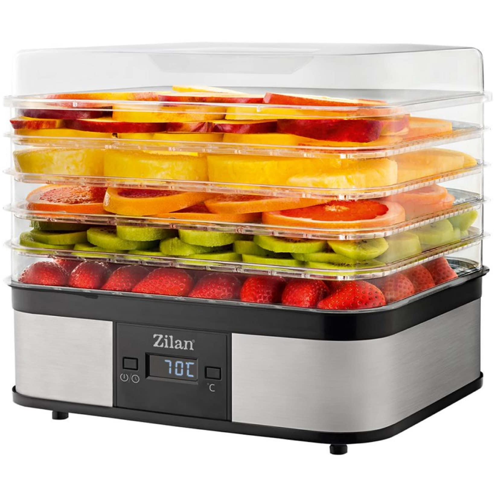 Zilan Dörrautomat mit Digital Display 5 Ebenen 48h Timer 245W