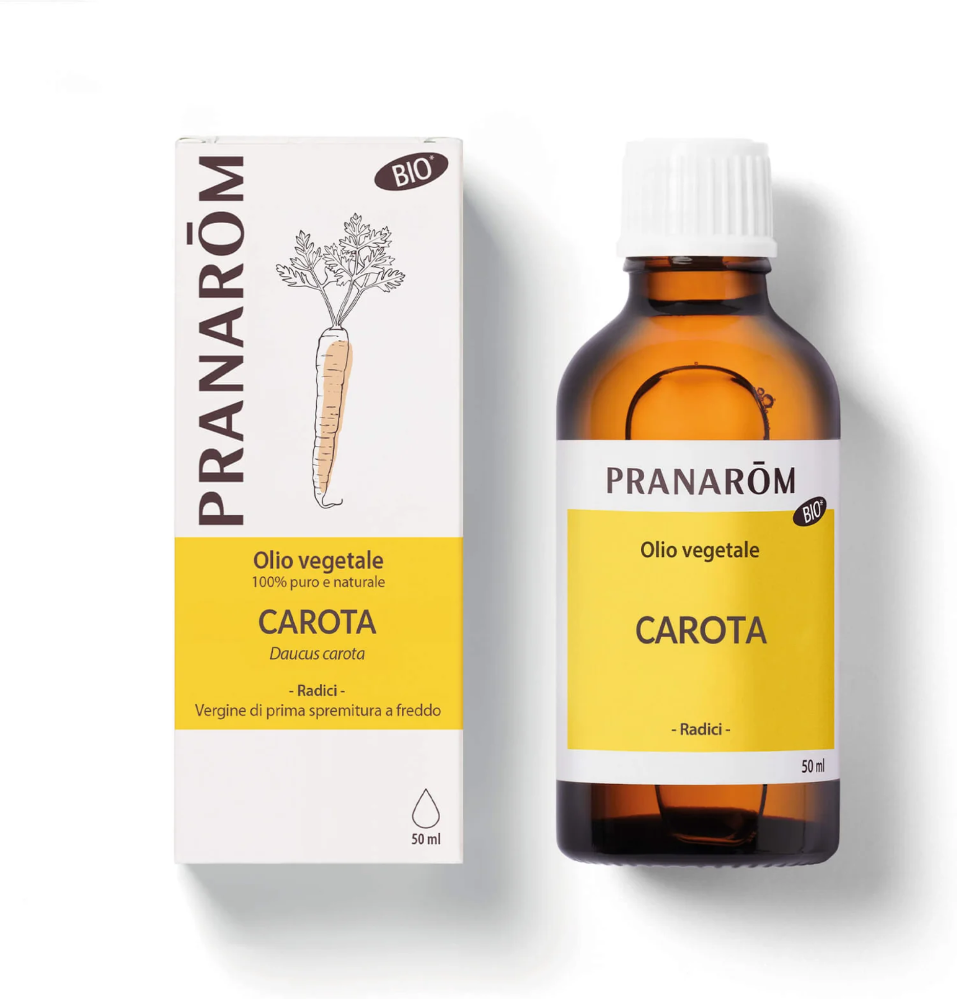 PRANAROM Olio Vegetale - Carota 50 Ml 