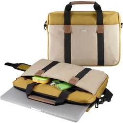 Hama Silvan Laptoptasche 40-41cm Gelb, Recycelt, FSC, Unisex