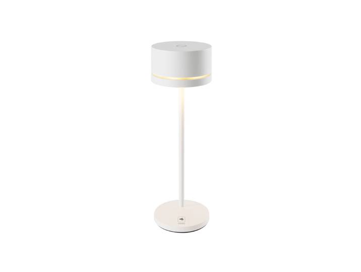 LED-Tischleuchte Monza Leonardo weiß, 23.5 cm