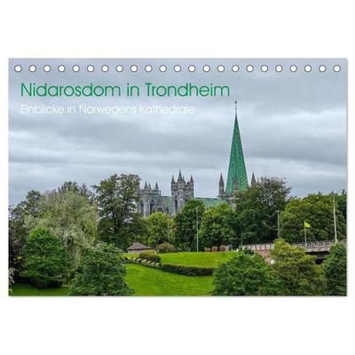 Nidarosdom in Trondheim: Einblicke in Norwegens Kathedrale (Tischkalender 2027 DIN A5 quer), CALVENDO Monatskalender
