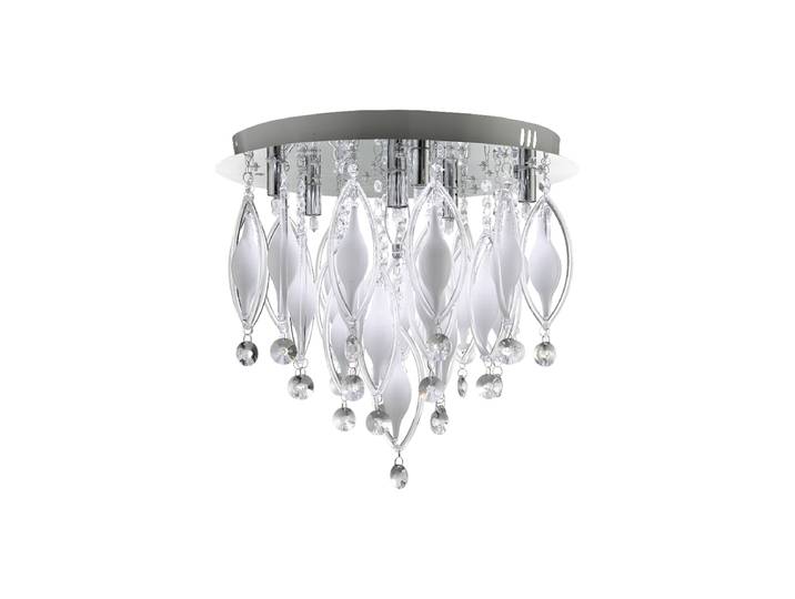 LED Deckenlampe „Spindle“ inkl. Fernbedienung Silber Searchlight