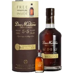 Dos Maderas 5+5 Jahre - PX Sherry Cask - Mit Miniatur - Triple Aged...