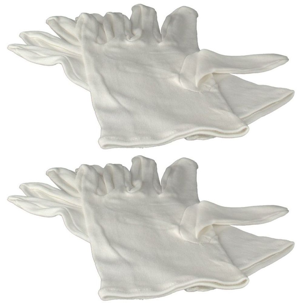 Zwirnhandschuhe GR 7 x2 2x2 St Handschuhe