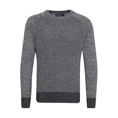 Rundhalspullover BLEND "Rundhalspullover BHGandolf", Herren, Gr. 3XL, schwarz, Obermaterial: 100% Baumwolle CO., Pullover Rundhalspullover