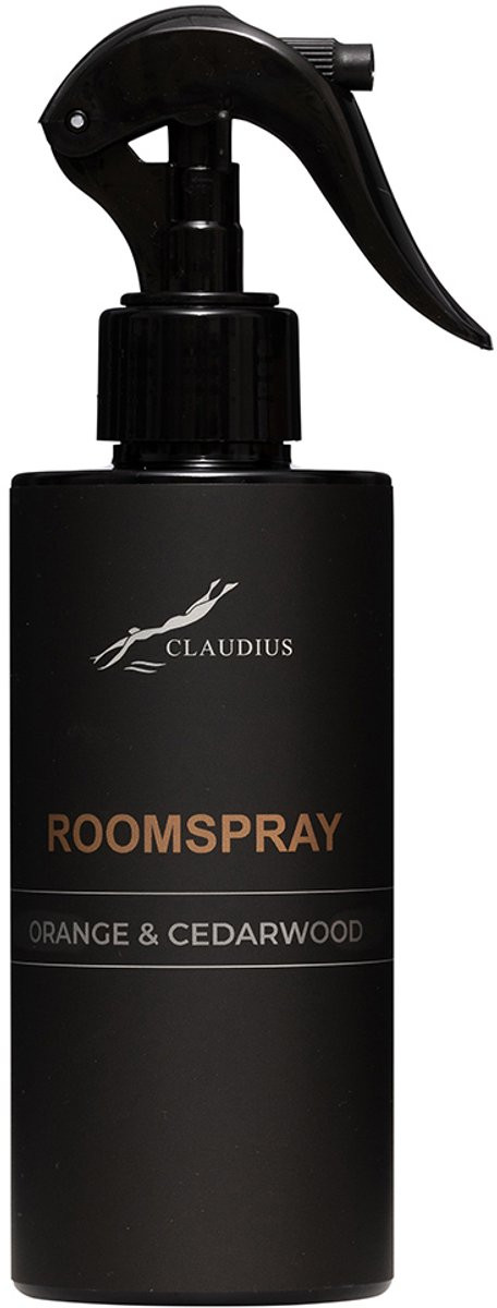 Splashbox Cosmetics Roomspray Sweet Orange & Cedarwood 300 ml - Luxe Huisparfum met Sinaasappel en Cederhout