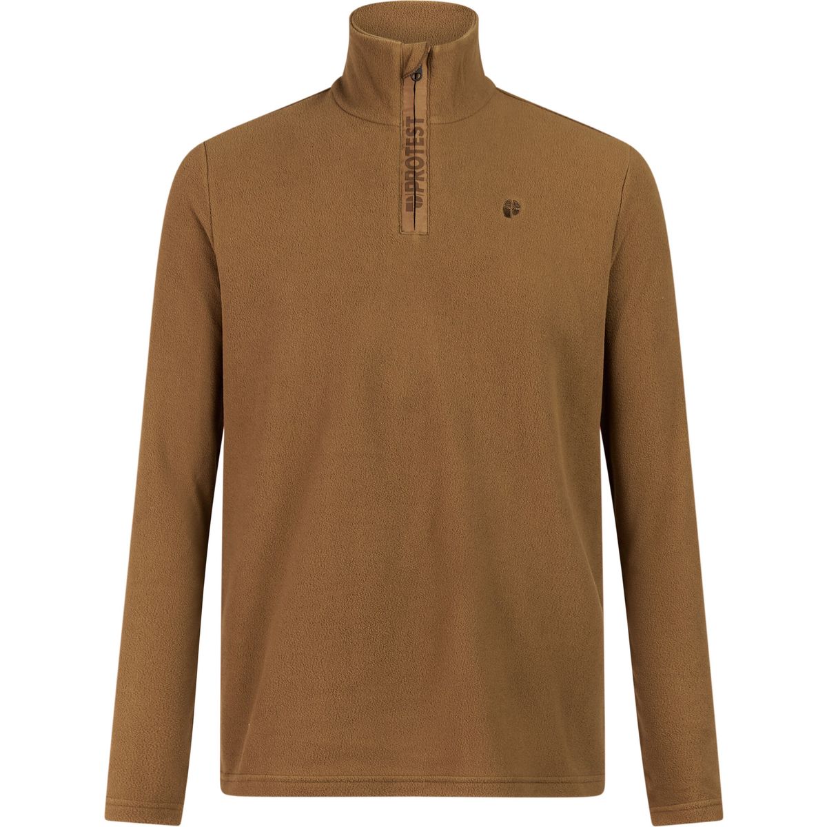 Protest Prtreperfecto 1/4 Zip Active top sandy brown (805) XS 12709001-805-XS