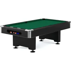 Automaten Hoffmann Billardtisch Billardtisch Club Pro III in Schwarz (224 x 112 cm)
