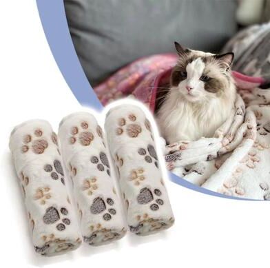 Inspired Finds Ultra Soft Flannel Pet Blanket For Cats & Dogs 2.49x3.41ft