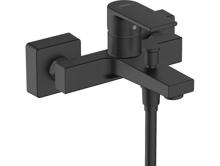 HANSGROHE Mitigeur bain douche mural Vernis Shape Noir Mat 71450670