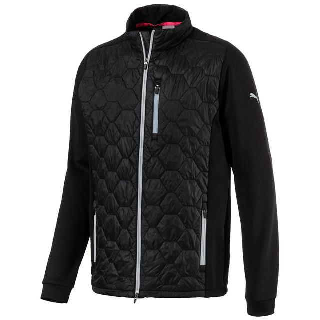 Puma PWRWarm Dassler Heren Zwart Zip Up Primaloft Golfjack 576114 01