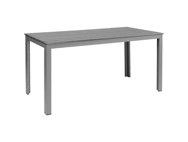PULSIVA Outdoor-Tisch Lamero rechteckig 155x78x74 cm (LxBxH); grau/anthrazit; Gestell grau; rechteckig