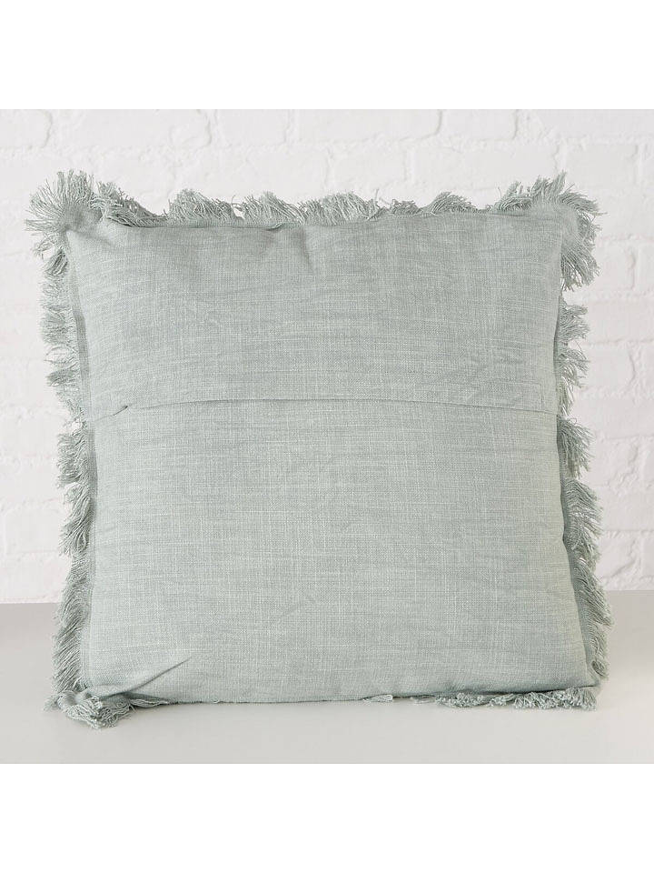 Boltze Kissen ''Lenea'' in Grün - (L)45 x (B)45 cm - onesize