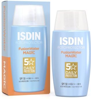ISDIN Fotoprotector FusionWater MAGIC SPF50 50ML - Protetor solar facial ultraligeiro