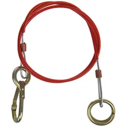 Abreißseil mit Ring  und Karabinerhaken