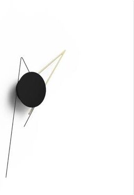 Uplift Treasures DIY Minimalist Wall Clock Modern Home Decor gold diy