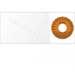 Dreifke® Kabelprüfplakette Nächster Prüftermin 2027-2032, Folie, 60x25 mm, 10 Stück/Bogen