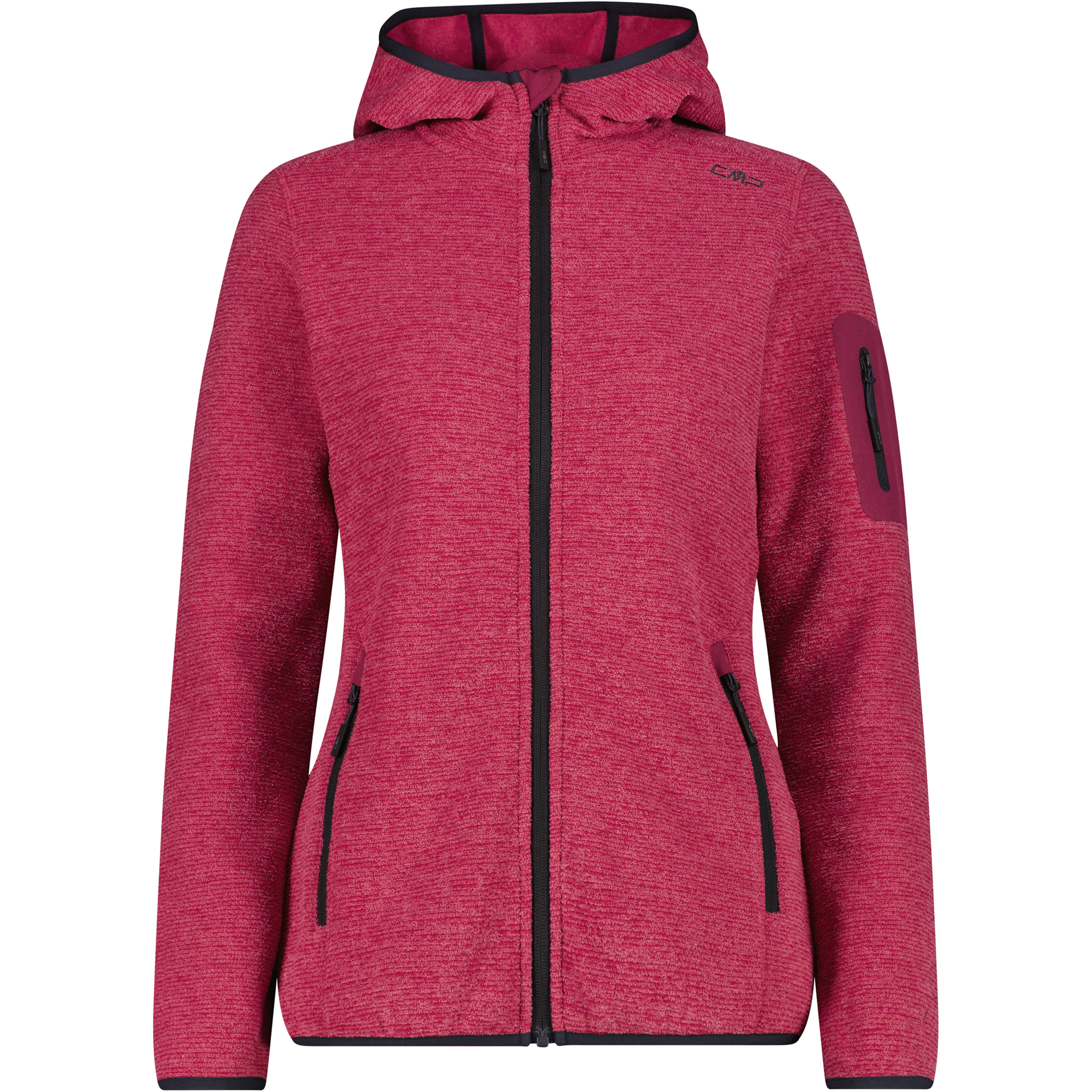 CMP Damen Fleecejacke pink Größe XXL Trekking Elastisch