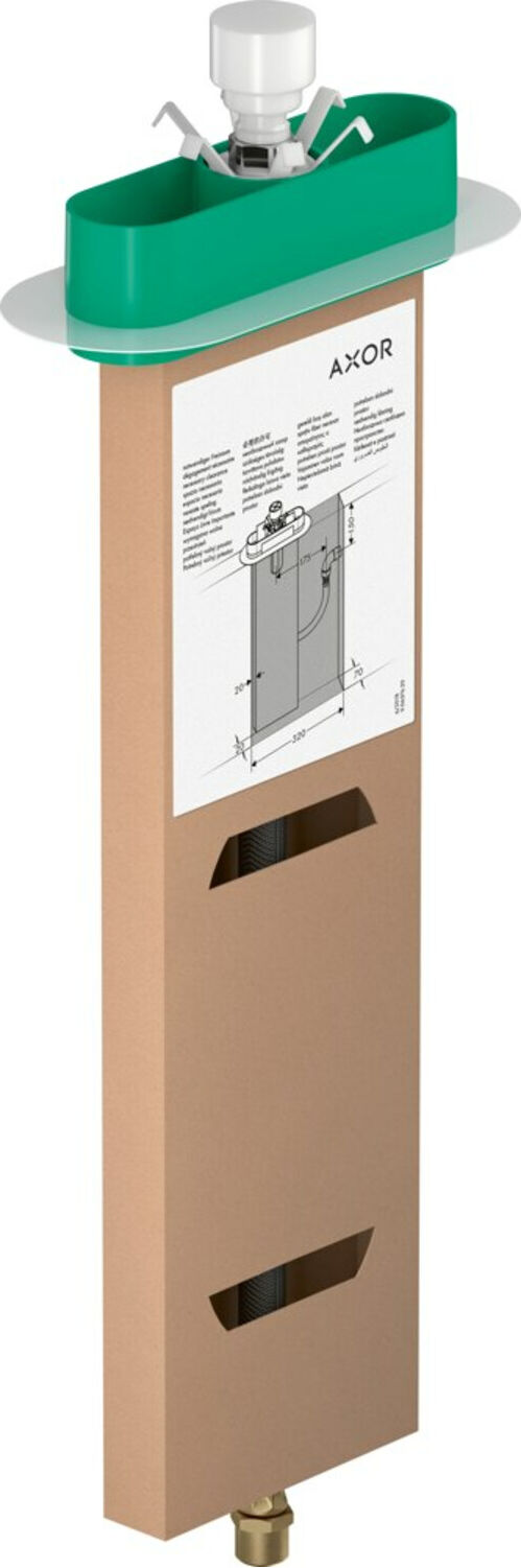 Hansgrohe Grundset sBox 1 Verbr., für Wannen- und Fliesenrand (15490180)