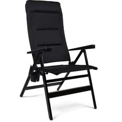 Dometic Cortina Camping-Klappstuhl 7-fach verstellbar bis 120 kg schwarz
