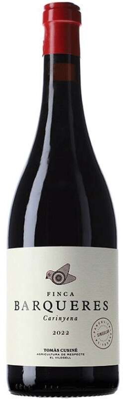 Tomàs Cusiné Finca Barqueres Carinyena 2022 Vino Tinto D.O. Costers del Segre 75cl