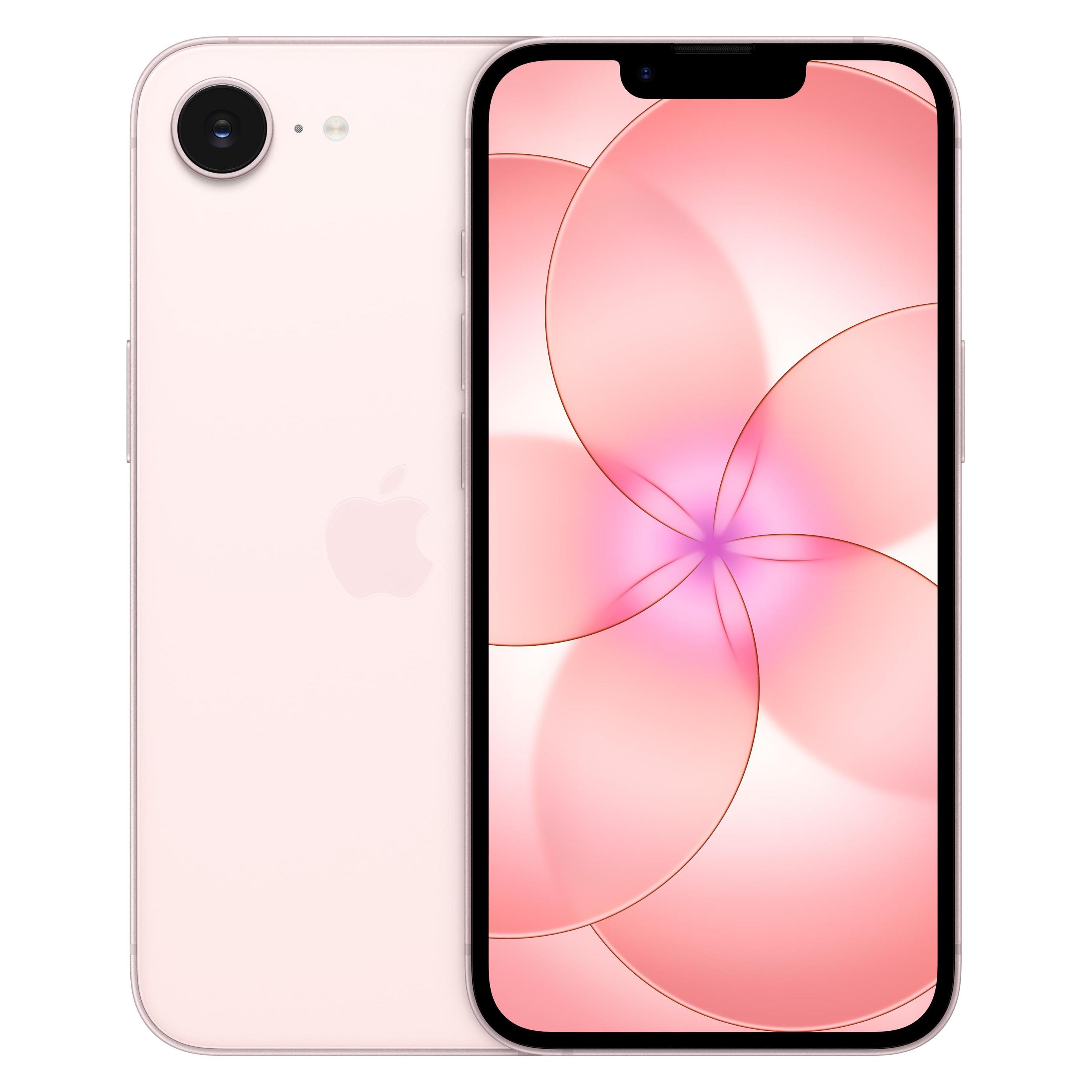 Apple iPhone 17e (512 GB, Soft Pink, 6.10", SIM + eSIM, 5G) (MHU34QL/A)