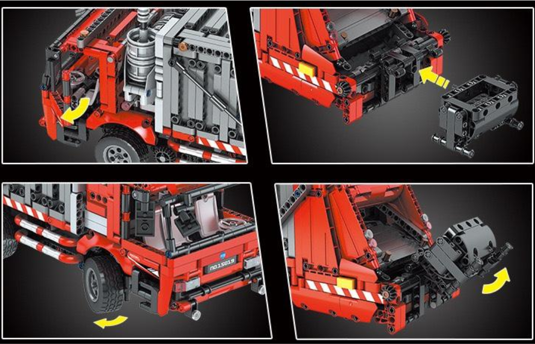 Mould King Müllwagen RC – Mould King 15019