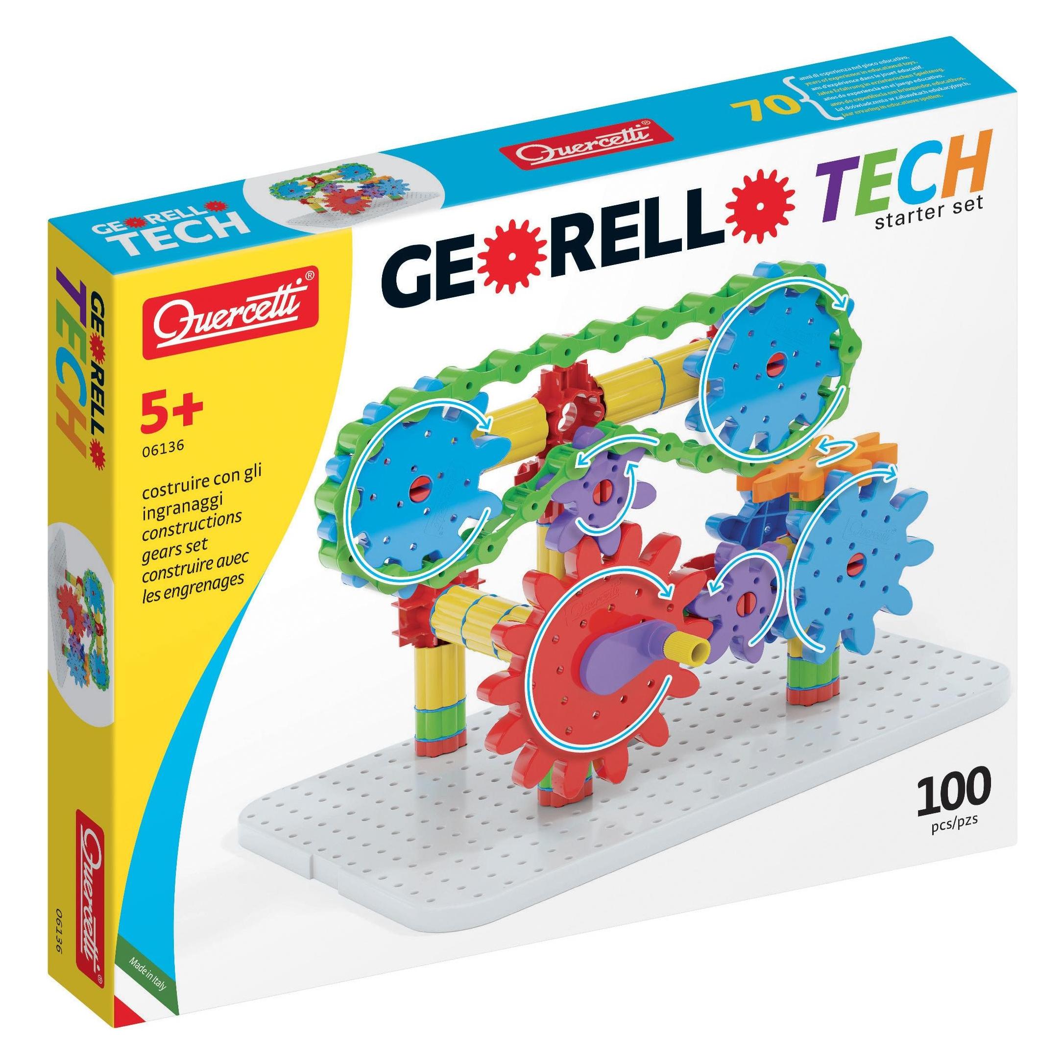 Quercetti Georello Tech Bausatz Startset (040-6136)