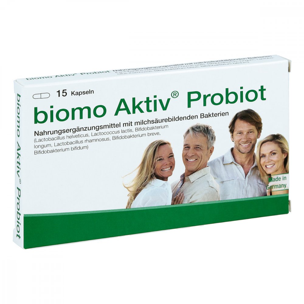 biomo pharma GmbH Biomo Aktiv Probiot Kapseln 10979083