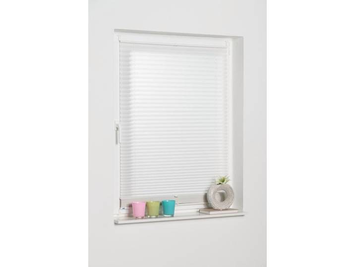 Doppelplissee K-HOME Prato Gr. 4, weiss (weiß), B:70cm H:130cm, Obermaterial: 100% Polyester, Plissees, Doppelplissee, Tageslicht + Verdunklungsstoff