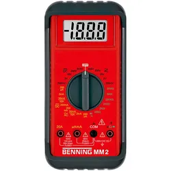 BENNING Digital Multimeter 1000V Messbereich MM2