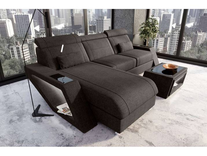 Ecksofa Catania L Form Stoffsofa