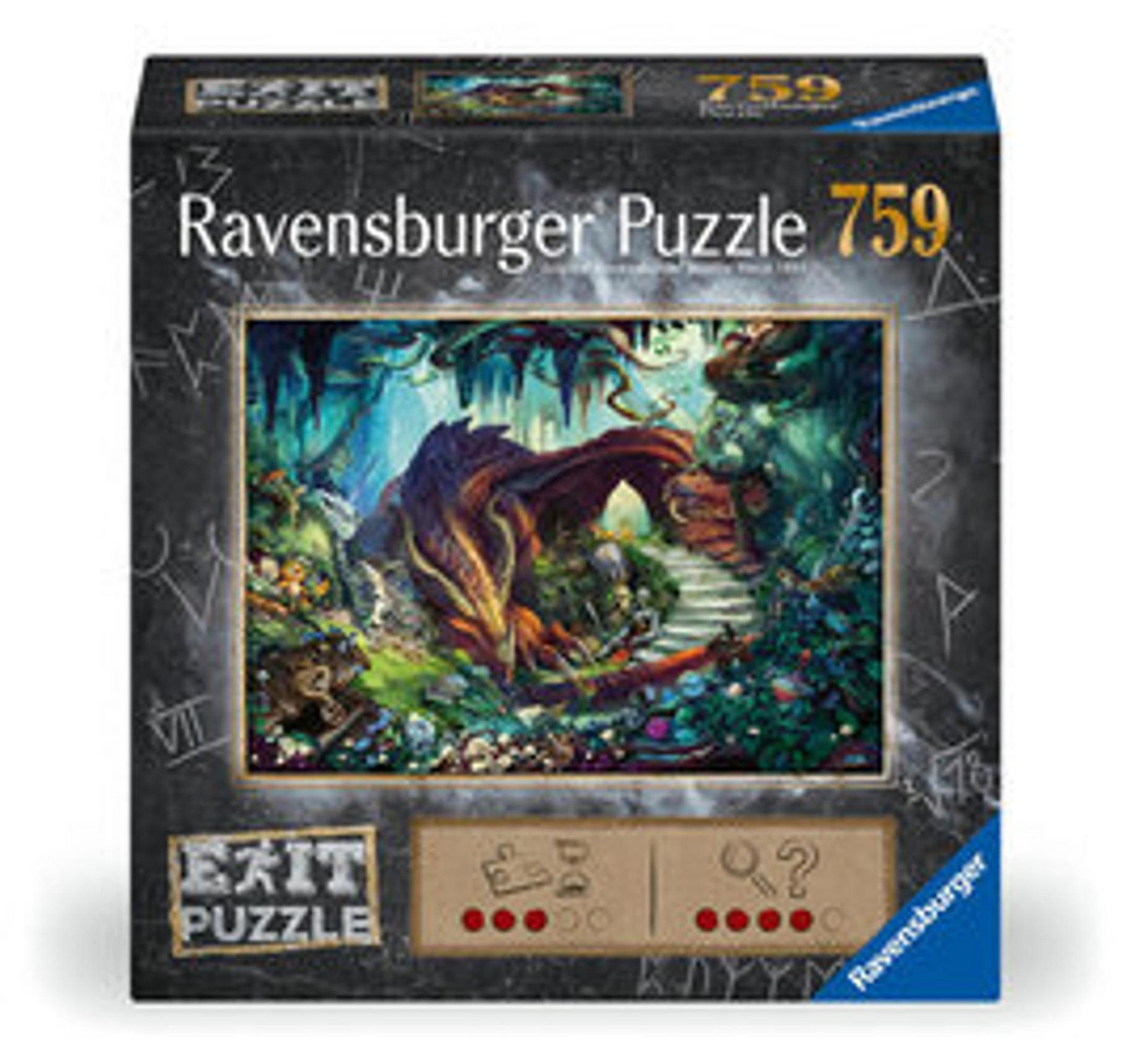 Ravensburger Drachenhöhle spel